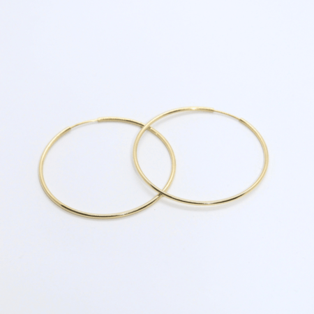 Cercei "Golden Majesty" din Aur Galben 14k