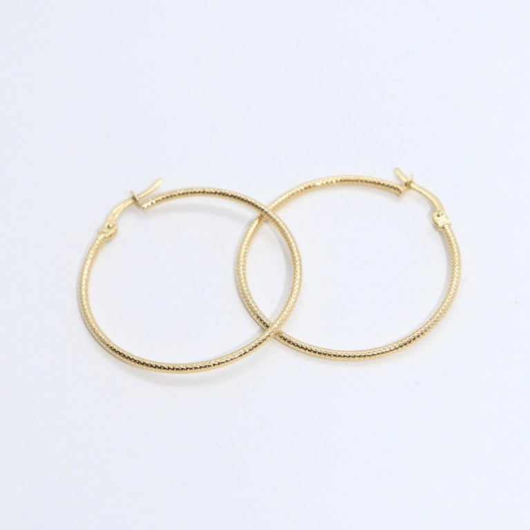 Cercei "Golden Bliss" din Aur Galben 14k