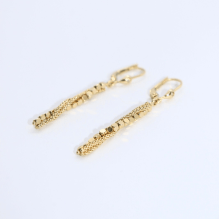 Cercei "Golden Essence" din Aur Galben 14k