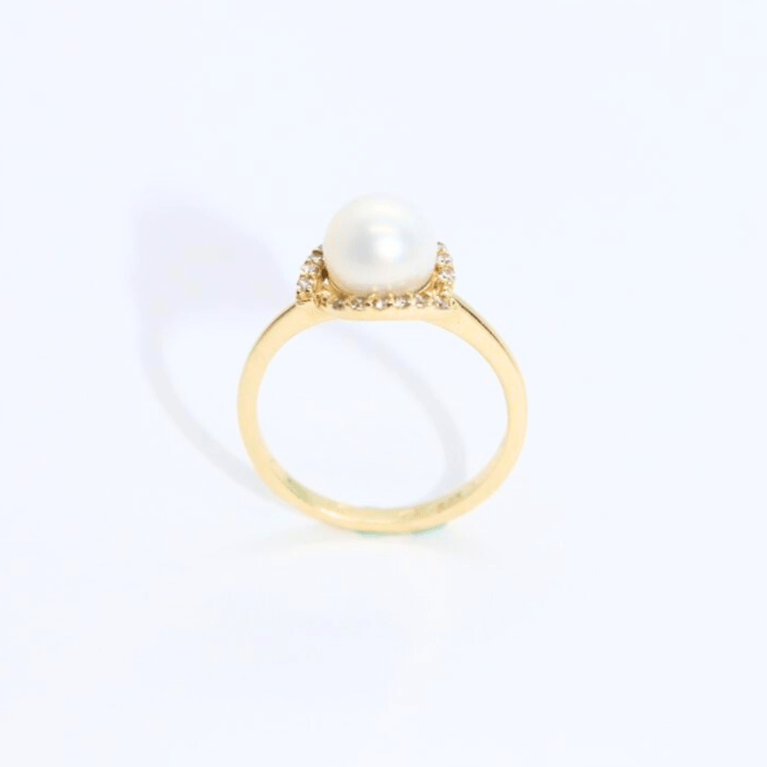 Inel "Elegance" din Aur Galben 14k Mărimea 10