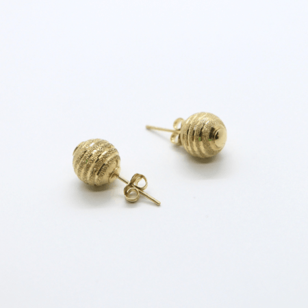 Cercei "Golden Elegance" din Aur Galben 14k