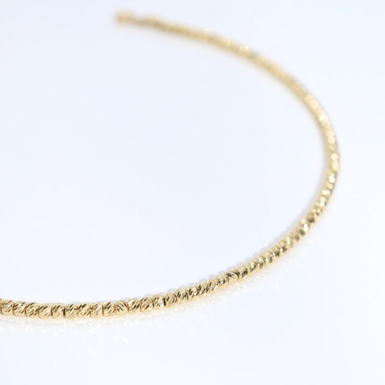 Brățară „Golden Charm” din Aur Galben 14k Mărimea 18