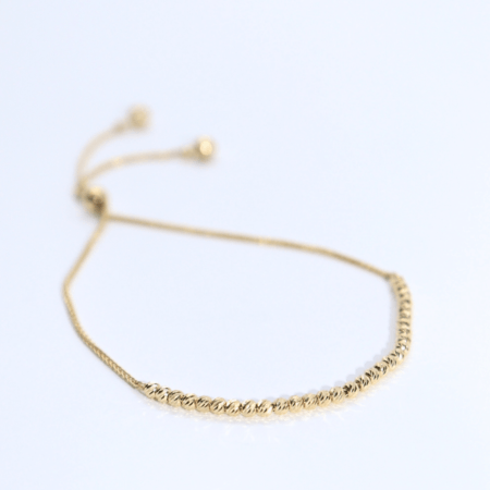 Brățară „Eternal Glow” din Aur Galben 14k Mărimea Universală