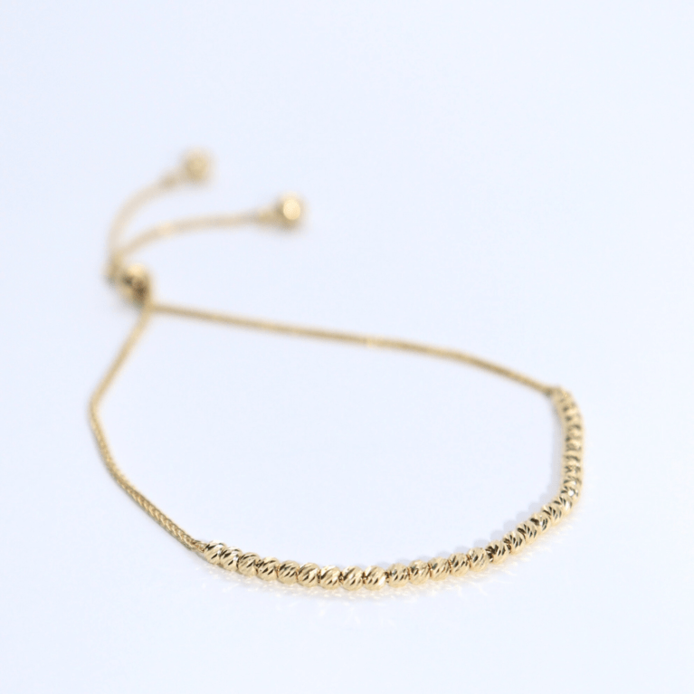 Brățară „Eternal Glow” din Aur Galben 14k Mărimea Universală