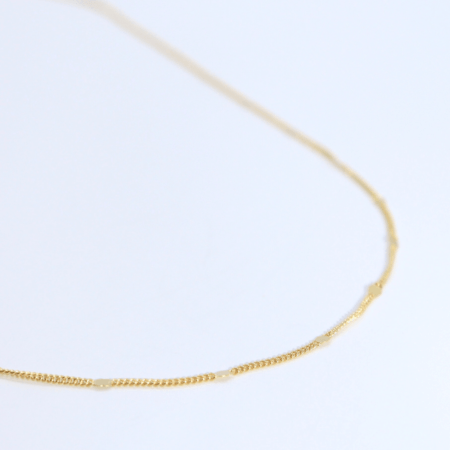 Colier „Golden Flow” din Aur Galben 14k Mărimea 55