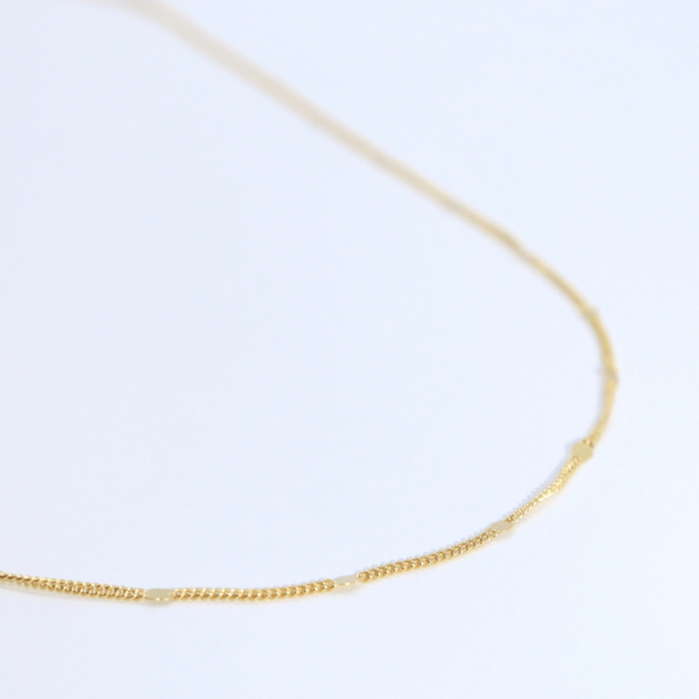 Colier „Golden Flow” din Aur Galben 14k Mărimea 55