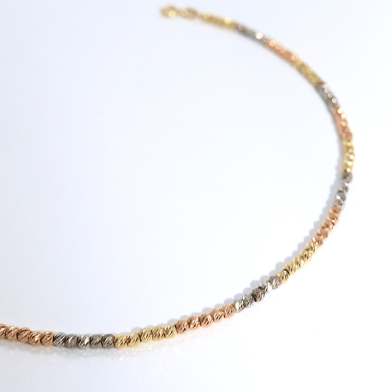Brățară „Gleam Essence” din Aur Mixt 14k Mărimea 17