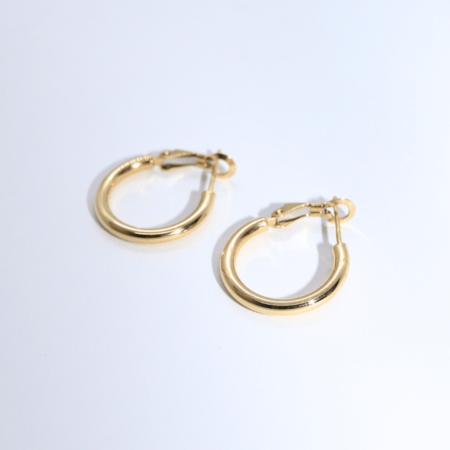 Cercei „Radiant Halo” din Aur Galben 14k