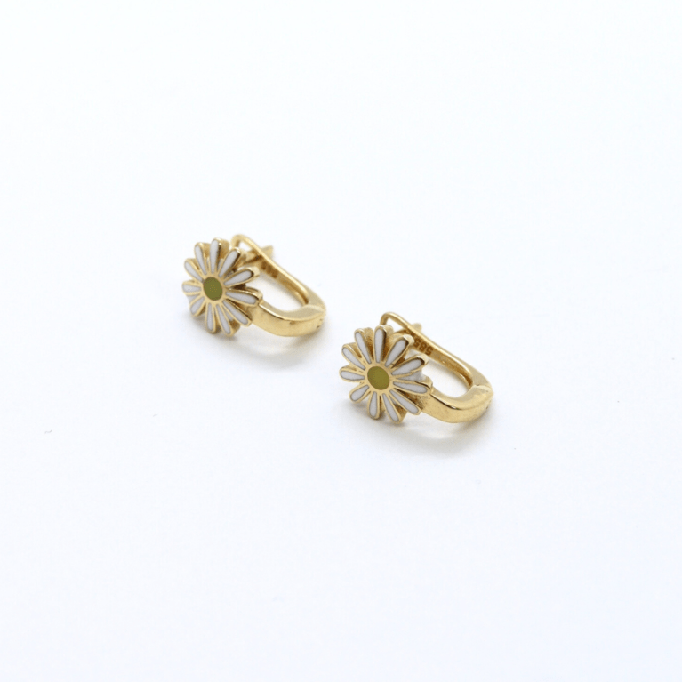Cercei „Daisy Joy” din Aur Galben 14k